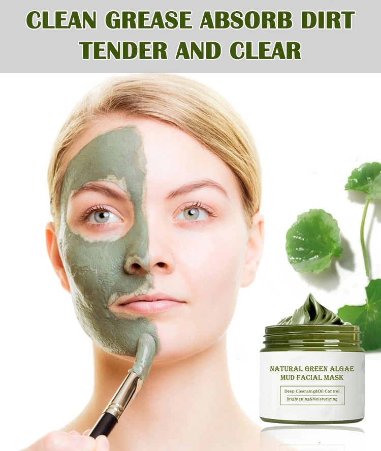 Cosmetic Green Fruit Avocado Whitening Moisturizing Face Mud Mask