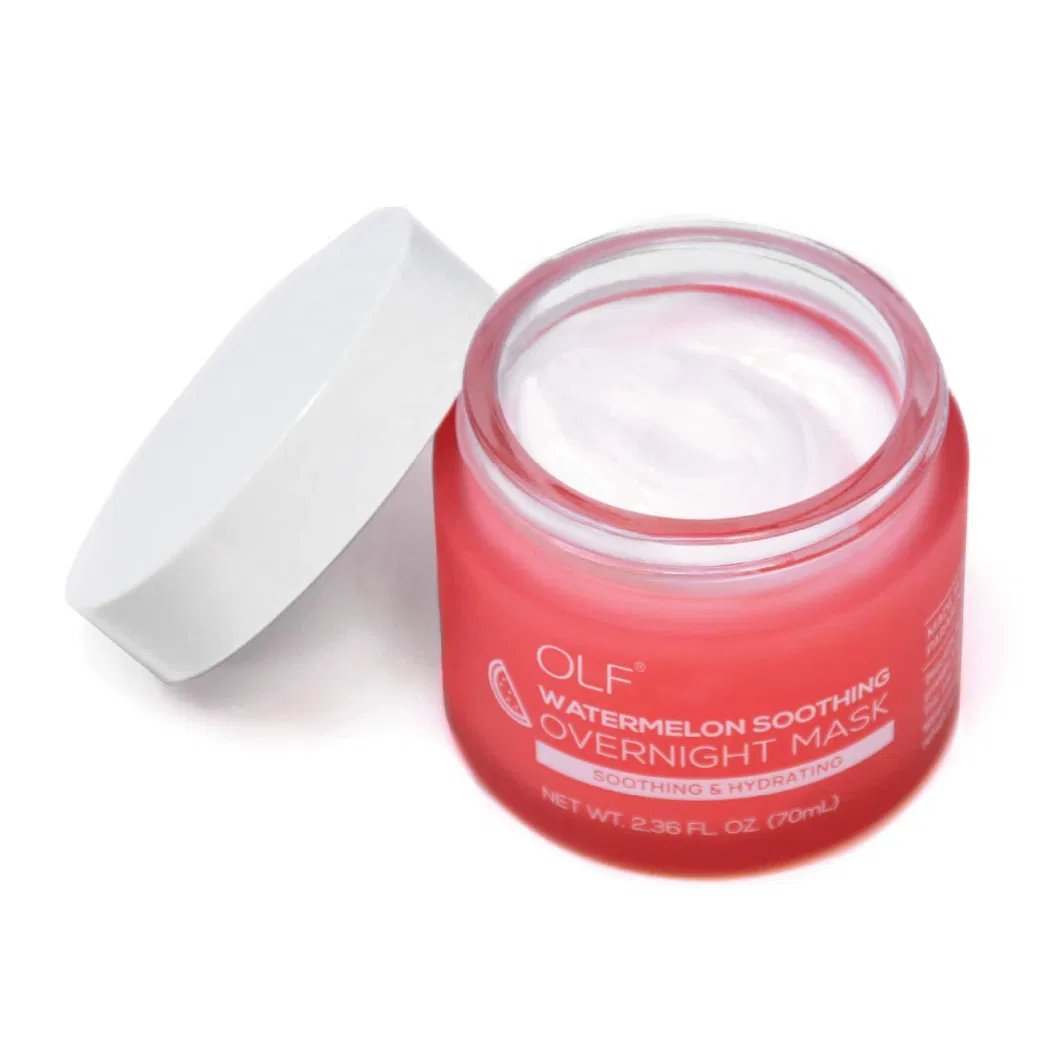 Watermelon Soothing Overnight Cream Sleep Hydrating Face Skin Care Mask