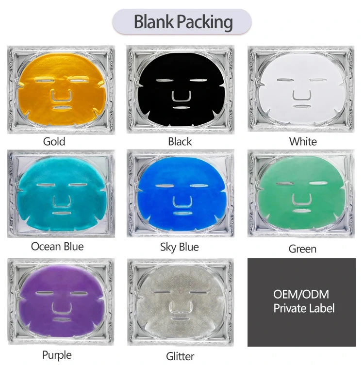 Anti-Aging Skin Care Face Whitening 24K Gold Manufacturer Hydro Collagen Anti-Wrinkle Moisturizing Beauty SPA Facial Sheet Mask