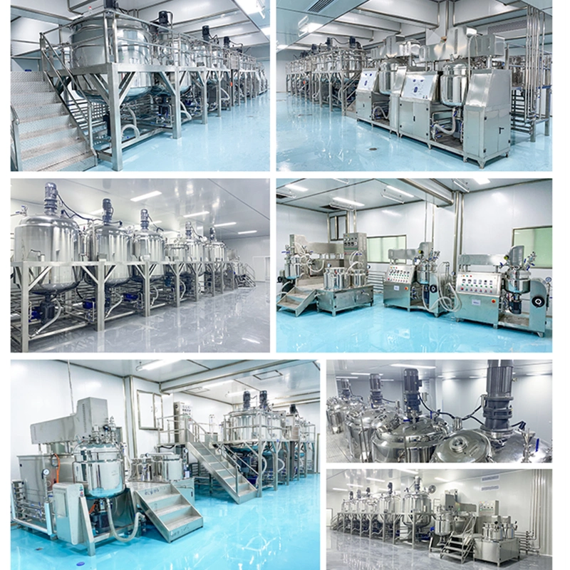 High Shear Facial Cleanser Cosmetic Mixing Equipment From Guangzhou Scmixer