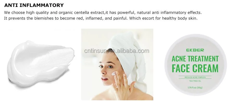 Plant Extract Luxury Anti-Acne Smoothing Salicylic Acid Face Cleansing Cream Plant Extract Anti-Acne Face Cream