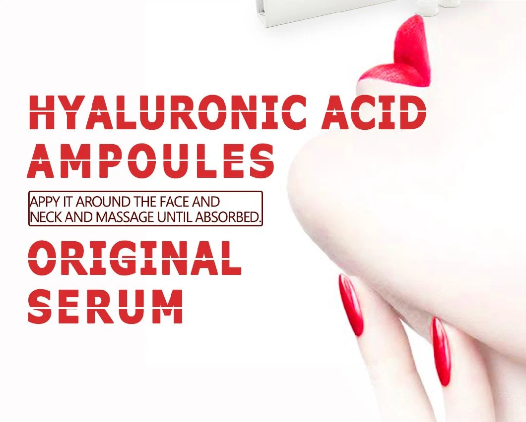 Moisturizing Brightening Anti-Aging Facial Hyaluronic Acid Serum for Dry Skin