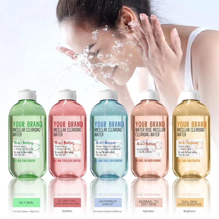 Mild Makeup Remover Deep Cleaning Micellar Cleansing Water