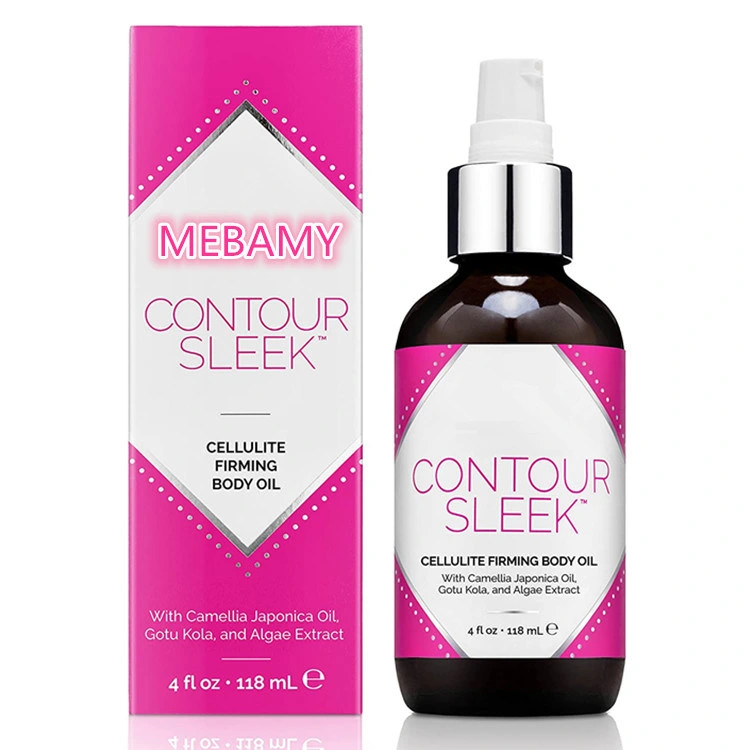 Private Label Contour Sleek Skin Tightening Body Cellulite Firming Oil