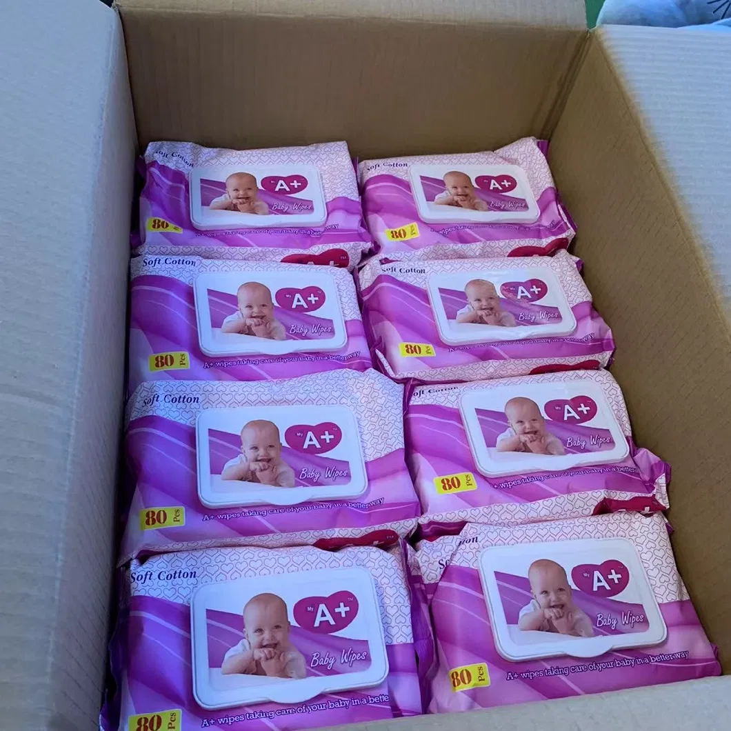 Low Price Disposable Baby Water Wipes for Hands Face Wet Wipes