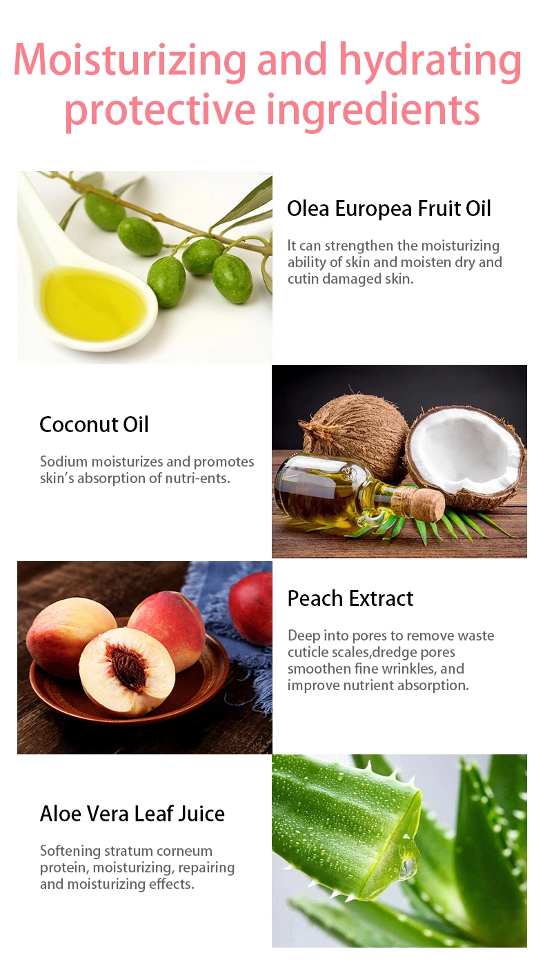 Hot Selling Hydrating Moisturizing Exfoliating Improving Chicken Skin Body Coconut Oil Cream
