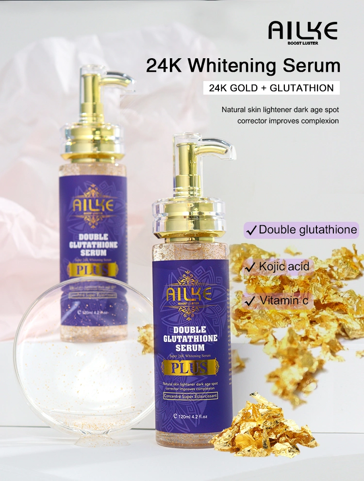 Private Label Whitening Products Deep Lightening Anti Dark Spot Remover Correcting Glow Face Serum for Black Skin