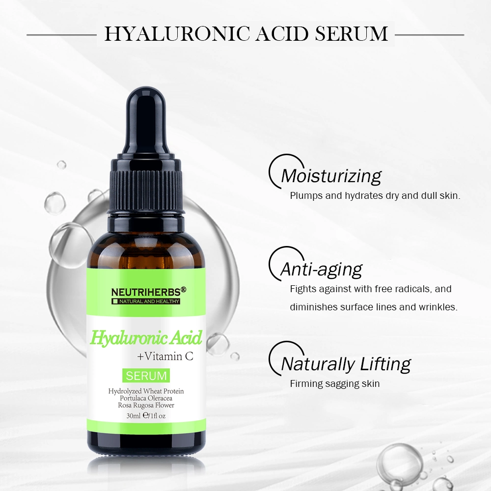 Manufacturer Private Label Anti-Wrinkle Moisturizing Hyaluronic Acid Skin Care Serum