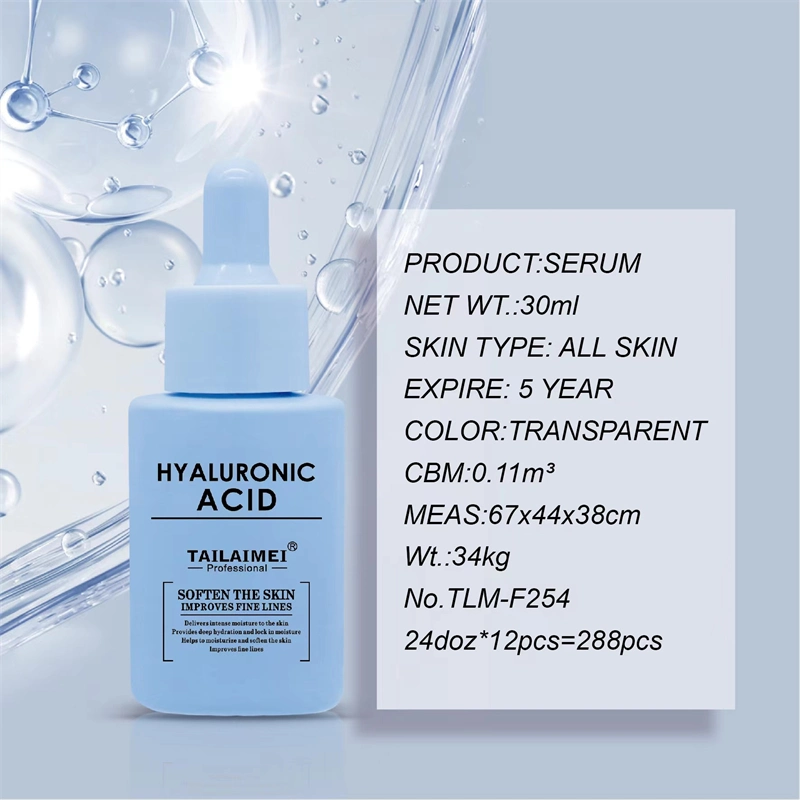 Tailaimei Custom Logo Serums Supplier Hyaluronic Acid Serum Moisturizing Skin Care Softening Face Soothing Hydrating Serum