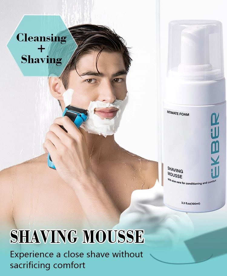 Gentle Facial Hair Care Shaving Foam