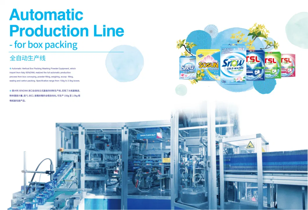 Laundry Detergent Powder Factory Washing Powder Manufacture in China