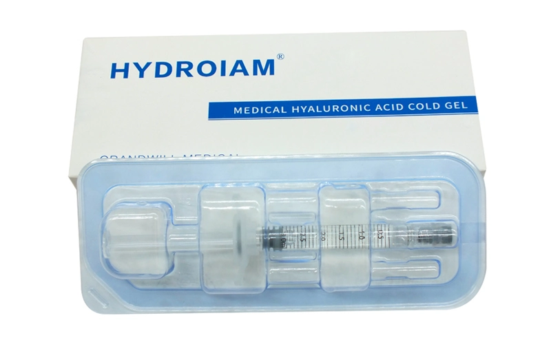 Non Crosslinked Hyaluronic Acid Syringe Package Water Lightening Skin Hydration Microneedling Serum