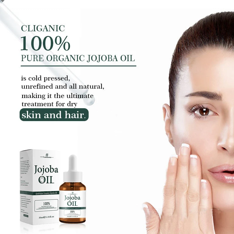 Jojoba Oil for Face Skin Hair Body Massage