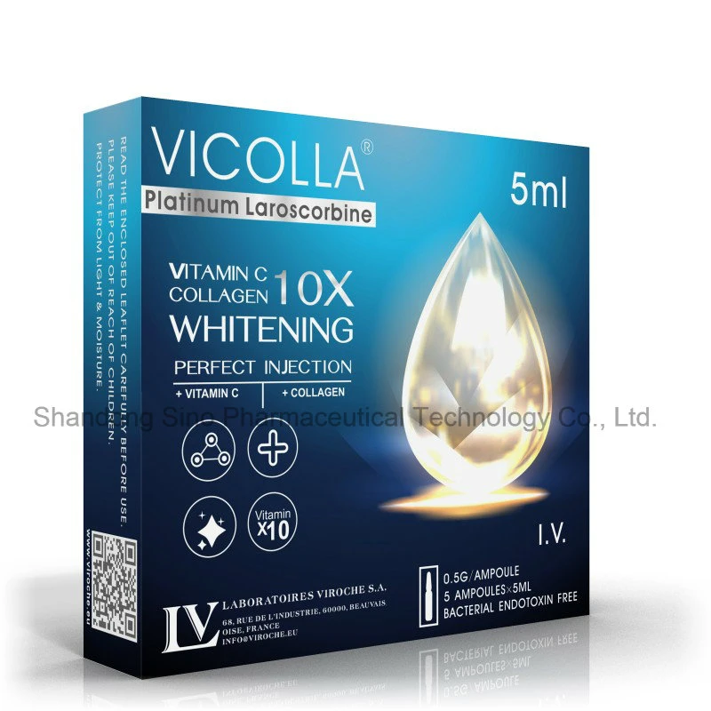 Platinum Laroscorbine Vicolla Anti-Aging Vitamin C and Collagen Injection 0.5g
