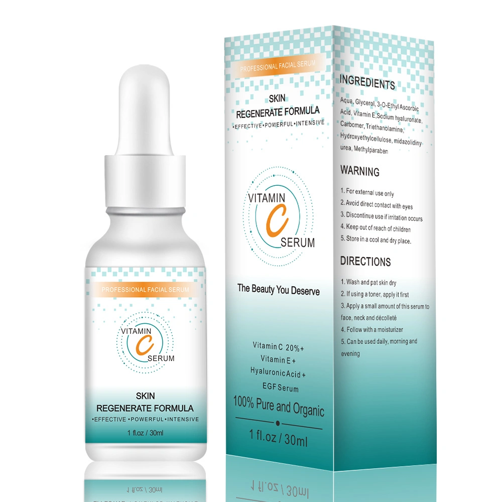 Best Wholesale Facial Anti Aging Wrinkle Fade Dark Spots Whitening Organic Vitamin C Serum Private Label for Face Skin