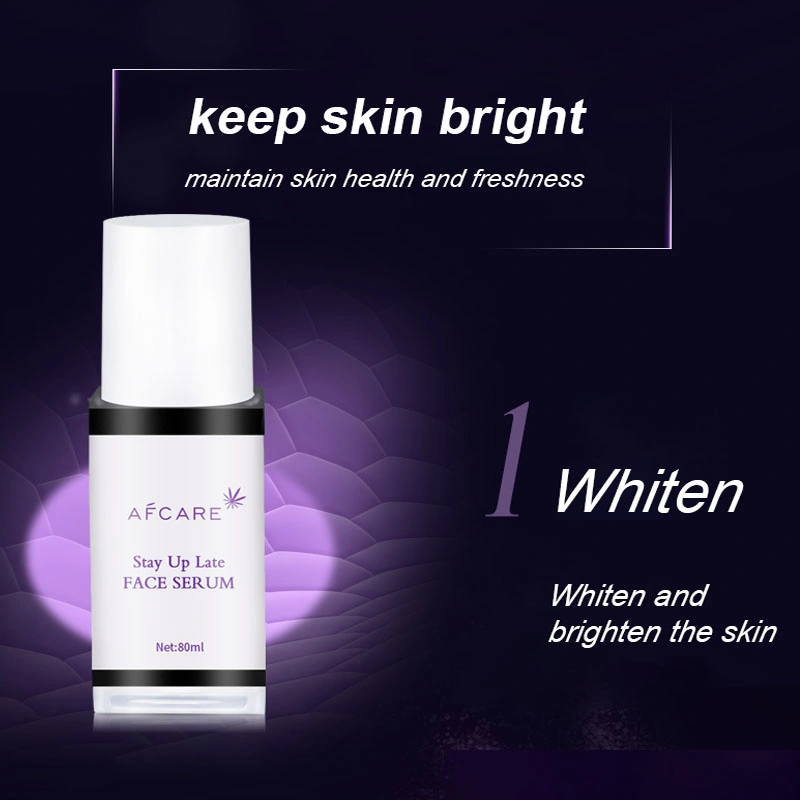 Hot Sale Skin Care Stay up Late Remove Dark Circles Face Serum Repairing Whitening Lightening Face Serum