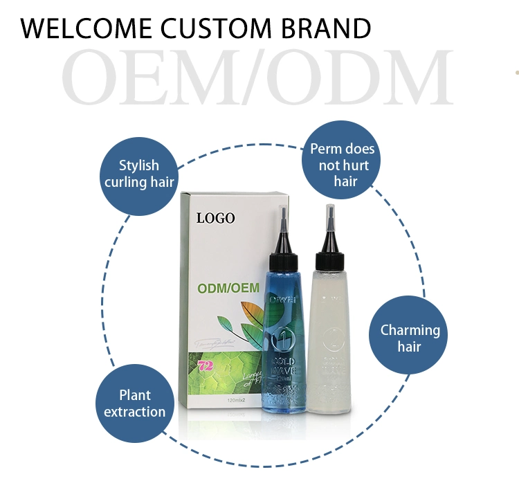 OEM ODM Best Salon Use Hair Perm Lotion and Digital Perm Lotion for Straight Perm