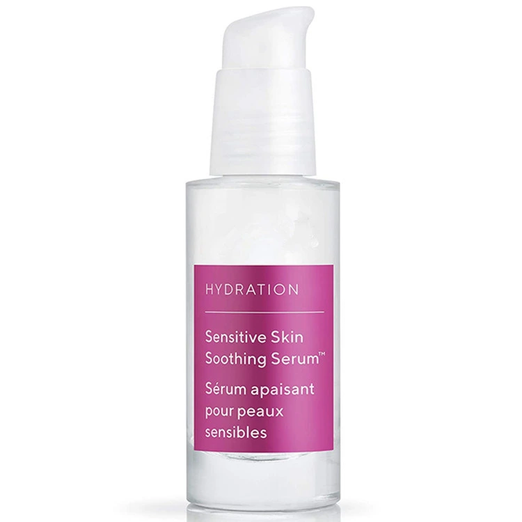 Professional Custom Soothing Hydrating Skin Redness Therapy Serum with Hyaluronic Acid