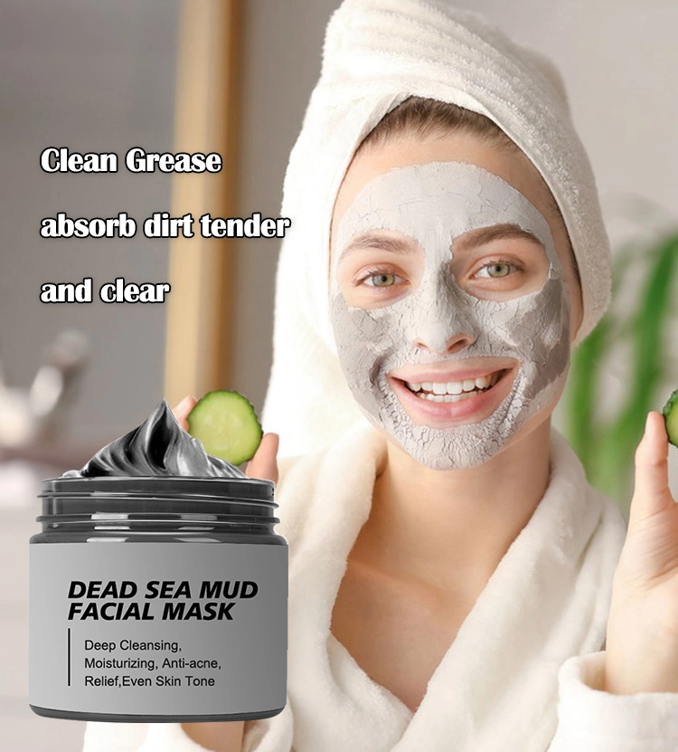 Deep Clean Balance Oil Facial Dead Sea Mud Mask Cleaning Face