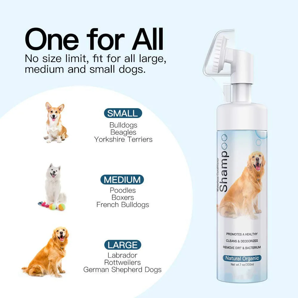 Wholesale Customization Portable Wash Free Pet Paw Care Foam Shampoo All-Around Paw Cleaning 100% Natural Pet Paw Cleaner