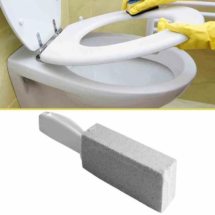 Foam Glass Toilet Bowl Ring Cleaner Pumice Stone Does Not Dirty Hands