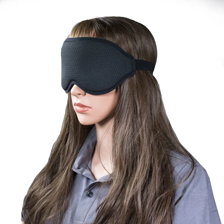 3D Contoured Cup Sleeping Eye Mask Blindfold Soft Comfort Sleep Mask