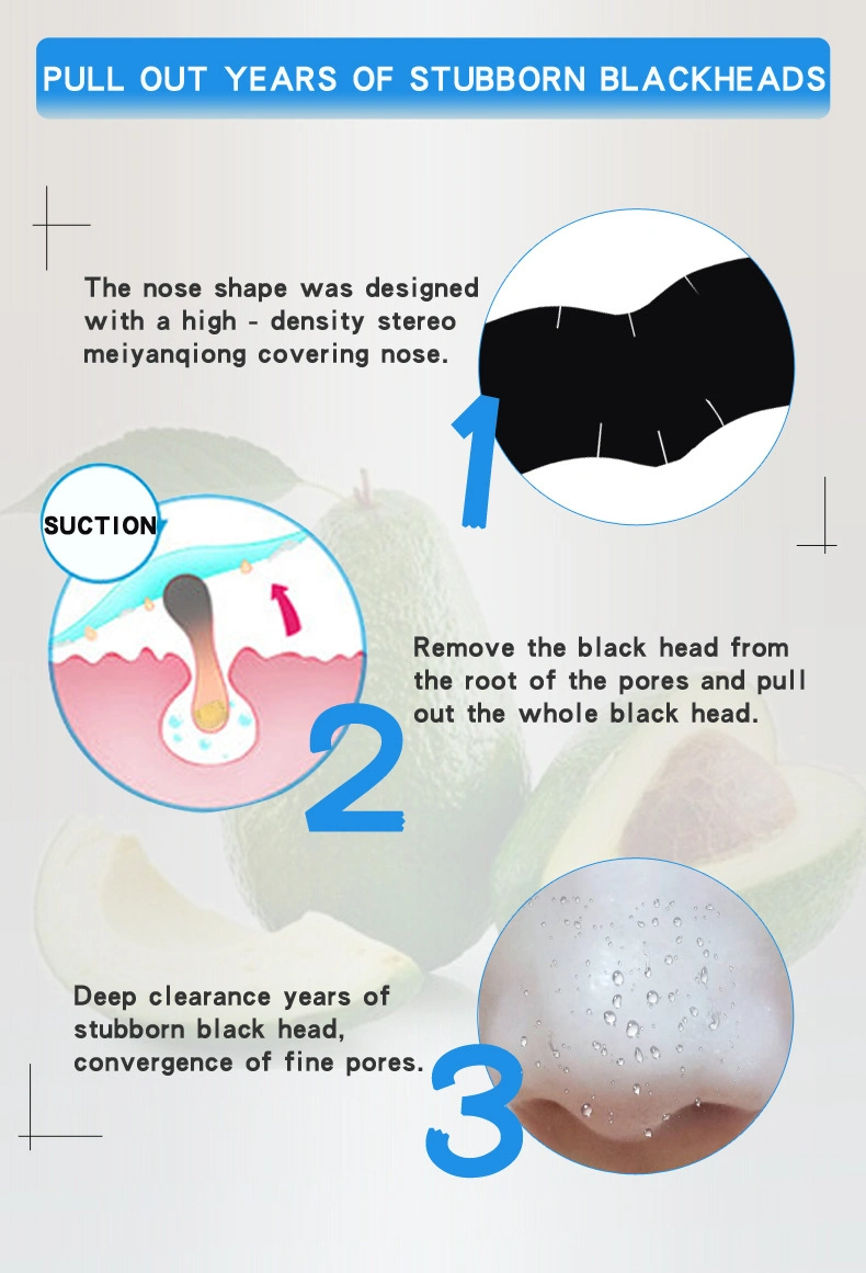 Deep Cleansing Nose Pores with Charcoal Extract to Remove Nose Blackhead Cleansing Nose Skin Care