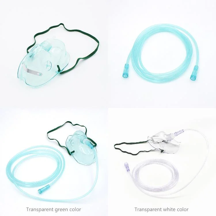 Disposable Baby Child Adult Sizes Single Use PVC Aerosol Oxygen Nebulizer Mask
