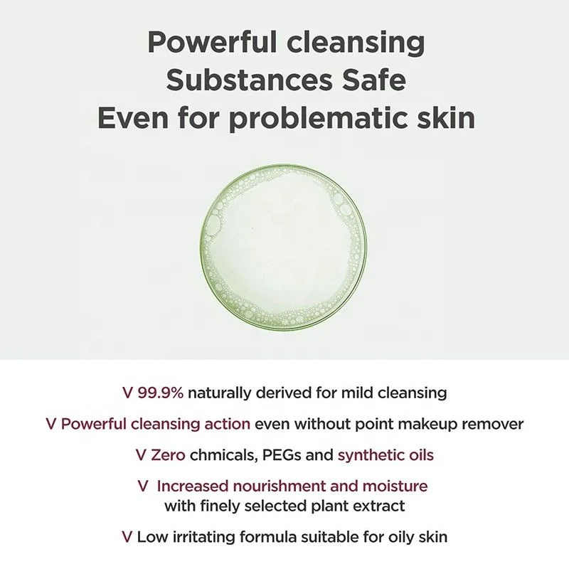 Moisturizing Cleansing Water Natural Makeup Remover Oil