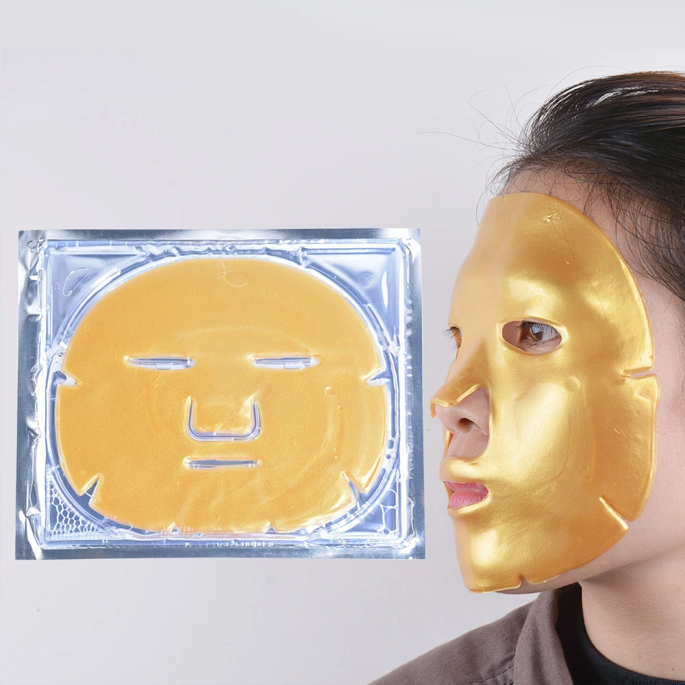 Private Label Organic Illuminating 24K Gold Firming Mask