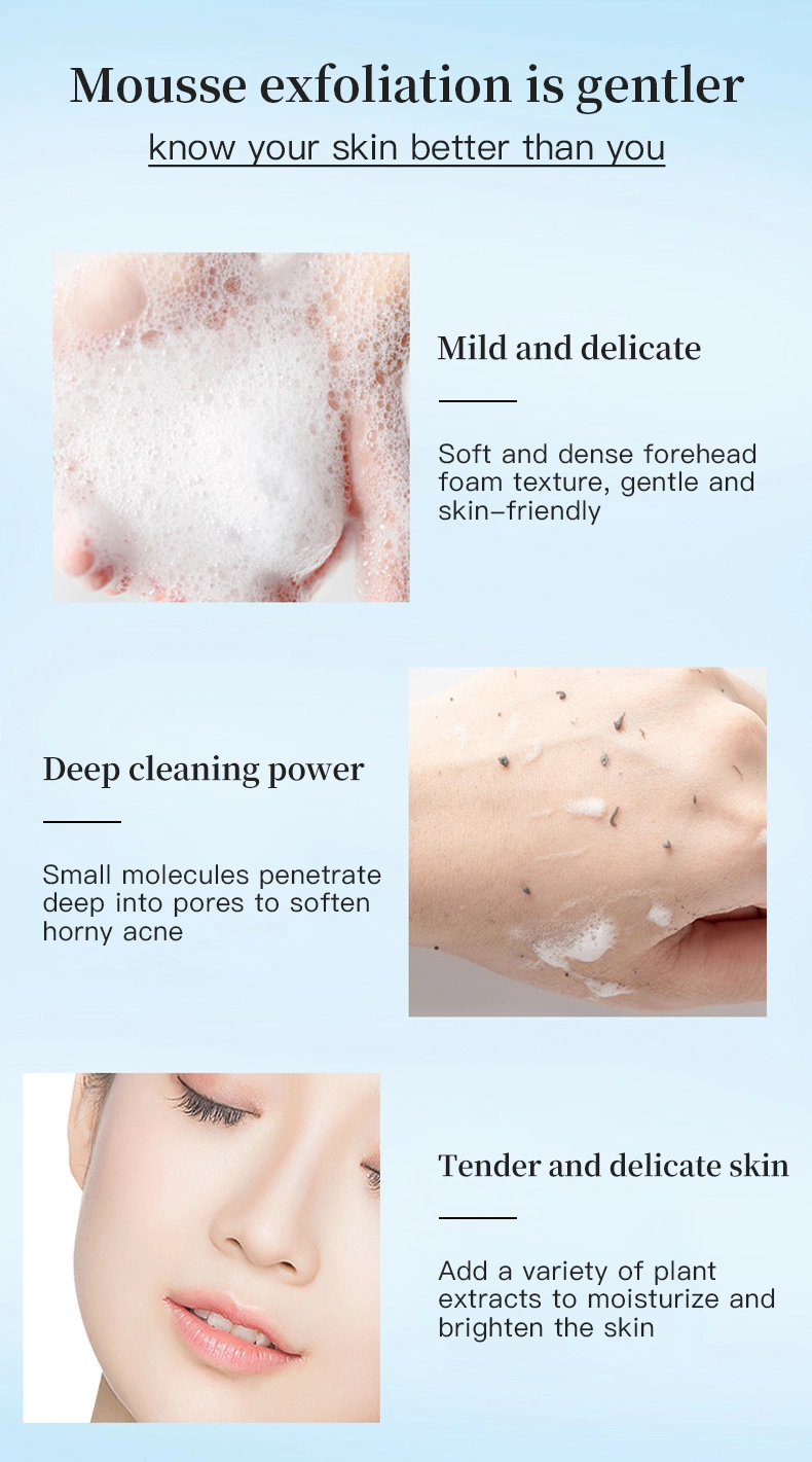 Salicylic Acid Foam Facial Cleanser Deep Cleaning