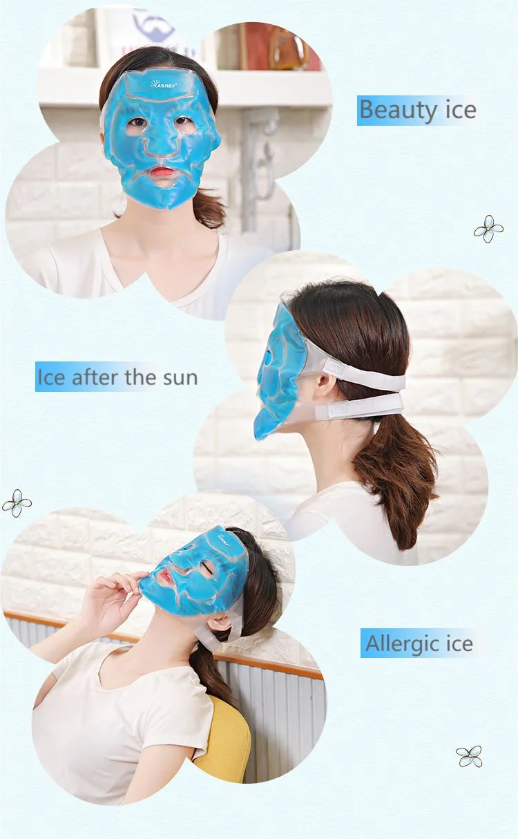 Reusable New Design Cold Hot Gel Natural Clay Ice Eye Mask