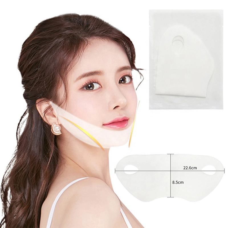 Wholesale OEM Intense Lifting Layer Mask Chin up Patch Hydrogel Gel V Line Lifting Slimming Face Mask