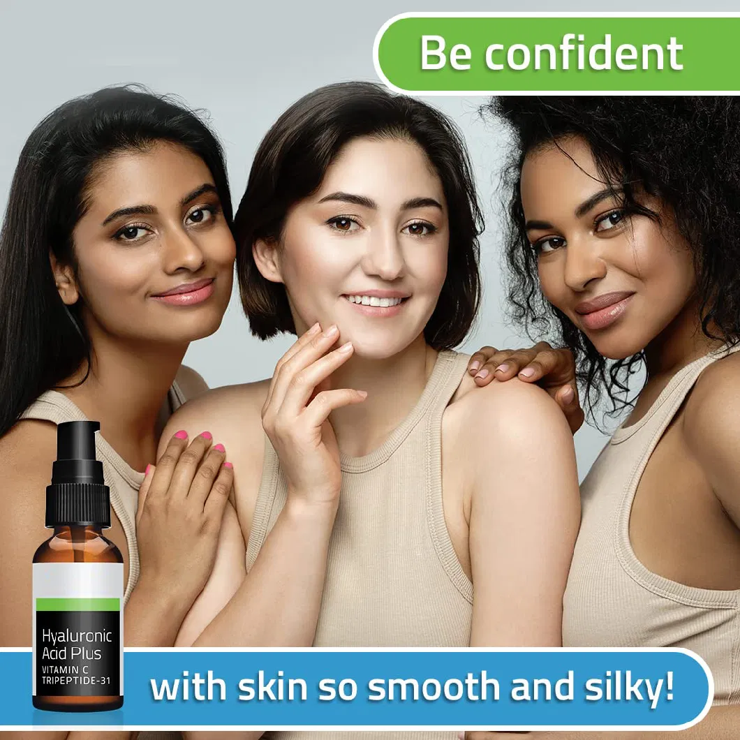 Beauty Cosmetics Skin Care Anti-Wrinkle Moisturizer Vitamin C Hyaluronic Acid Serum