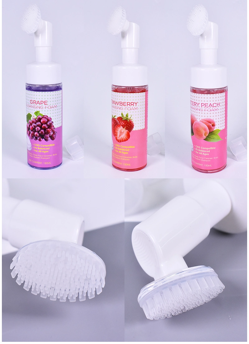 Private Label Deep Cleaning Vitamin C Amino Acid Facial Cleanser Face Wash Mousse Foam Cleanser