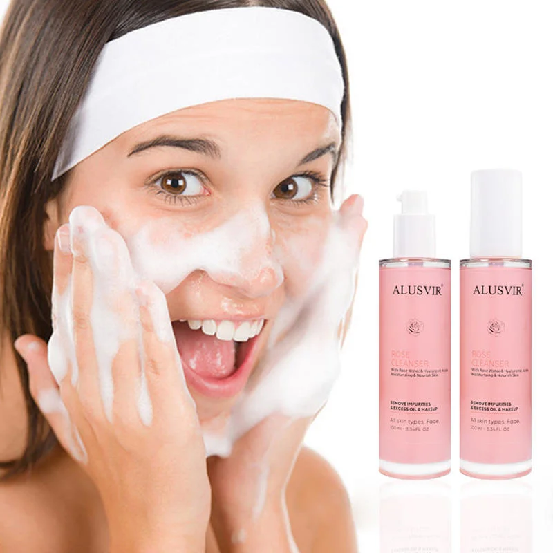 Best Gentle Foam Face Wash Rose Hip Seed Foaming Facial Cleanser