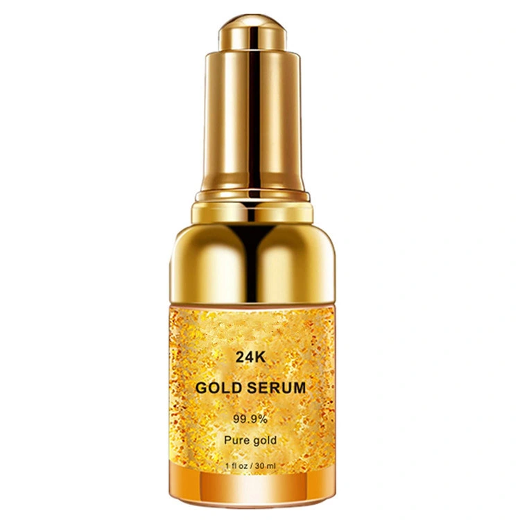 OEM/ODM 24K Gold Essence Brightening Hydrating Moisturizing Face Serum