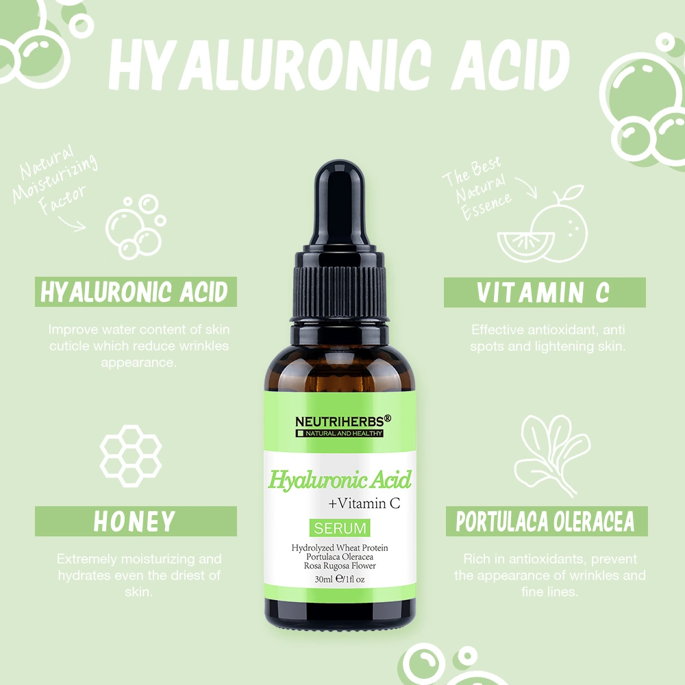 Wholesale Vitamin C Hydrating Facial Hyaluronic Acid Serum
