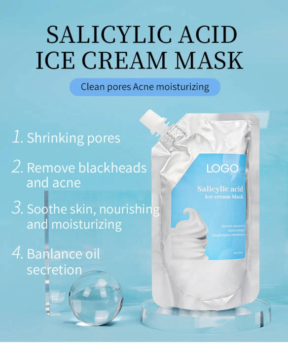 Anti Hydrating Repair Sleep Masque Facial Ice Salicylic Acid Cream Mask