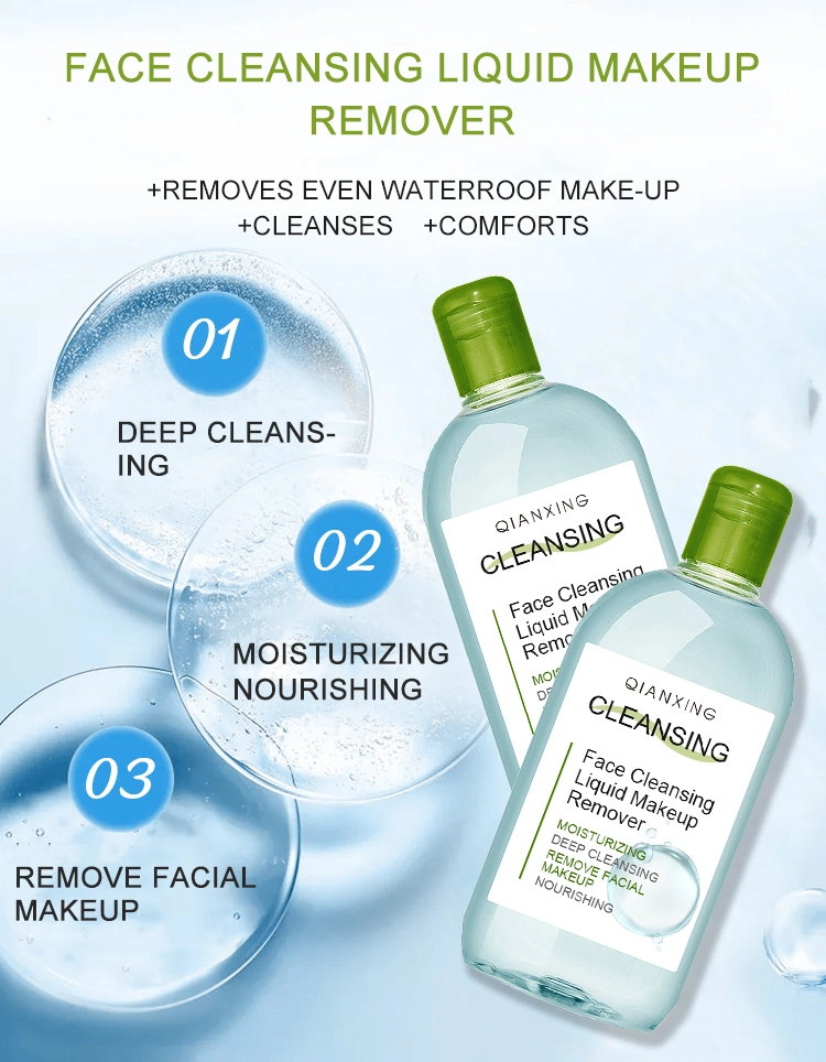 Private Label Facial Cleanser Makeup Remover Liquid