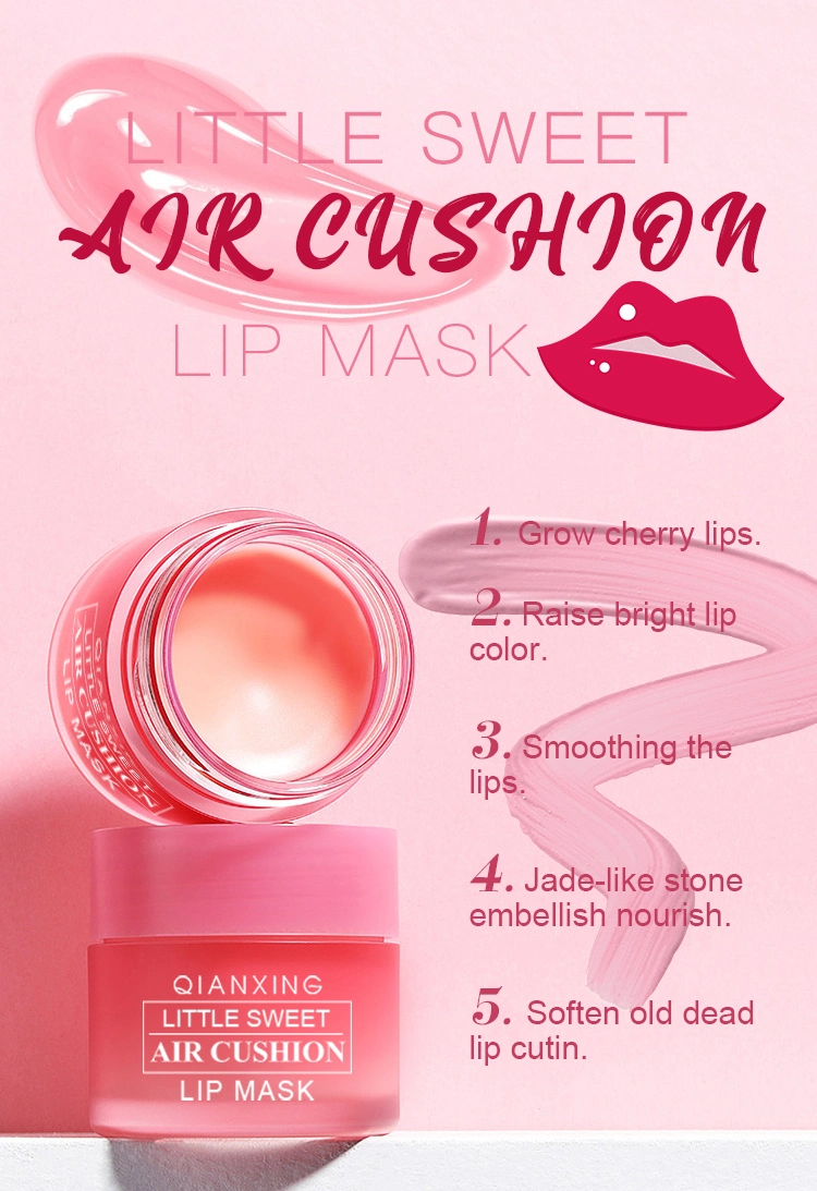 Moisturizer Moisturizing Gel Vegan Lip Sleeping Pink Mask
