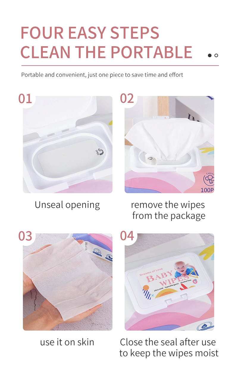 Baby Wipes Hot Sell Cheap OEM Best Quality Cleaning Organicbaby Wipes Manufacturer Baby Wet Wipes