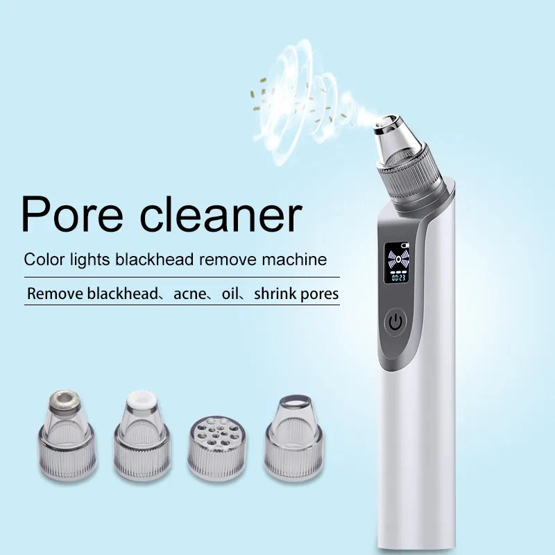 Wholesale Price Vacuum Acne Device Deep Pore Cleaning Facial Nose Grease Cleansing Blackhead Remover Device