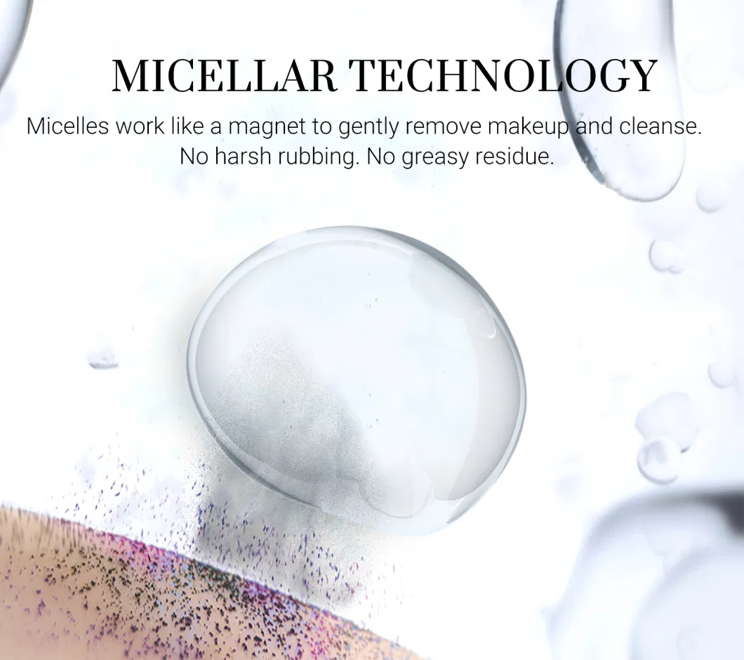 Micellar Cleansing Water Cleanses Makeup Remover