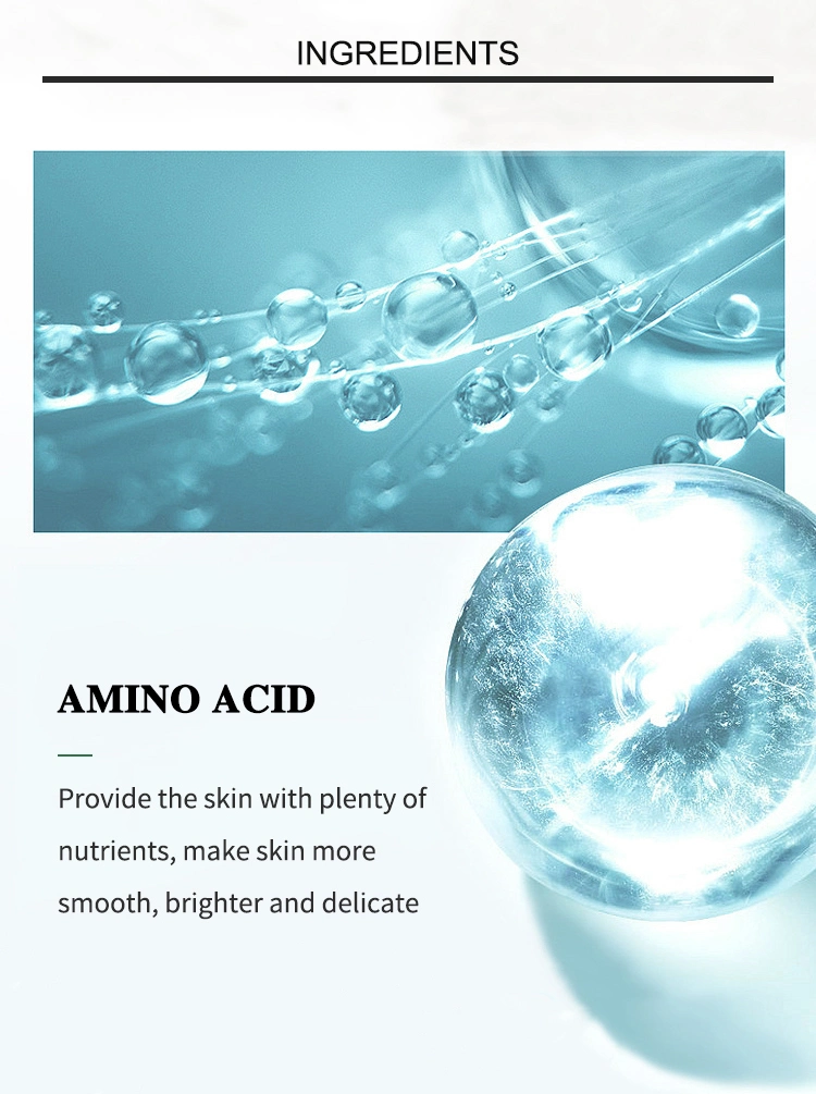 New Amino Acid Tea Tree Extracts Aloe Vera Dense Foam Facial Cleanser