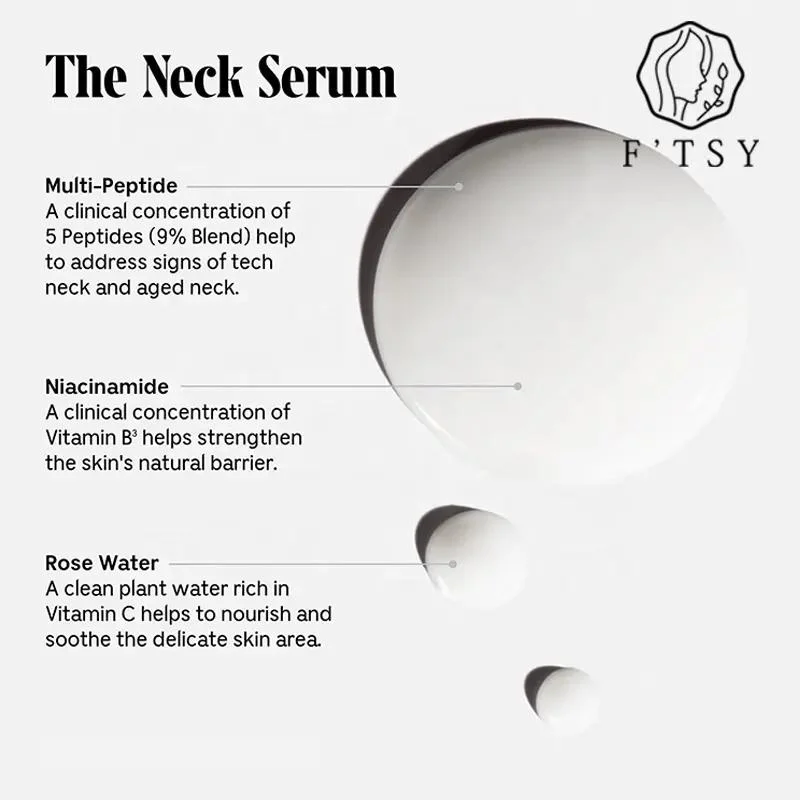 Vegan Lightweight Anti Wrinkle Lifing and Firming Serum for Face and Neck Serum