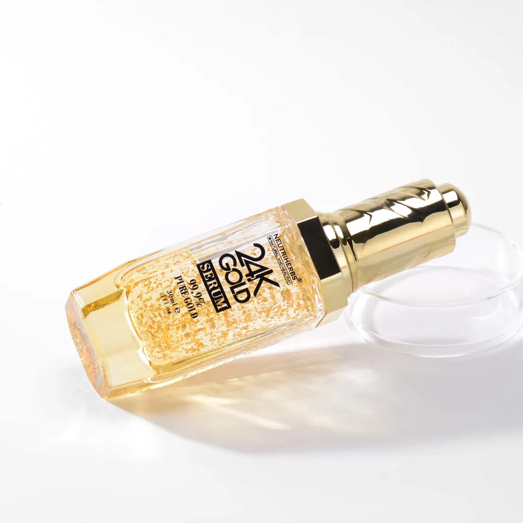 Hot Selling Natural Anti Aging Whitening Korean Organic 24K Gold Serum