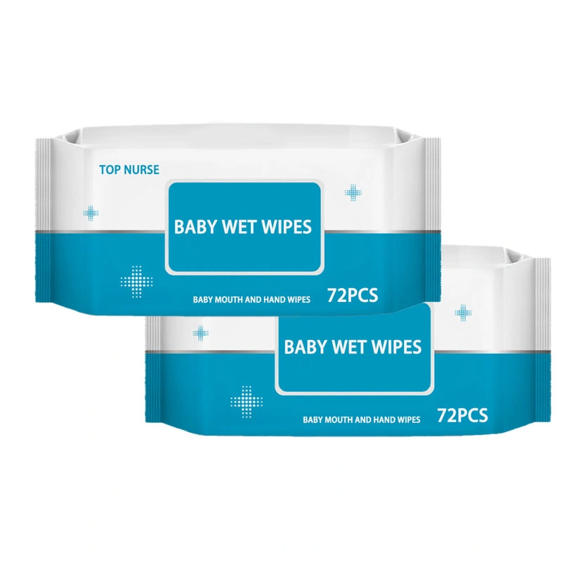Spunlaced Non-Woven Fabric Antibacterial Wipes for Face Cleaning