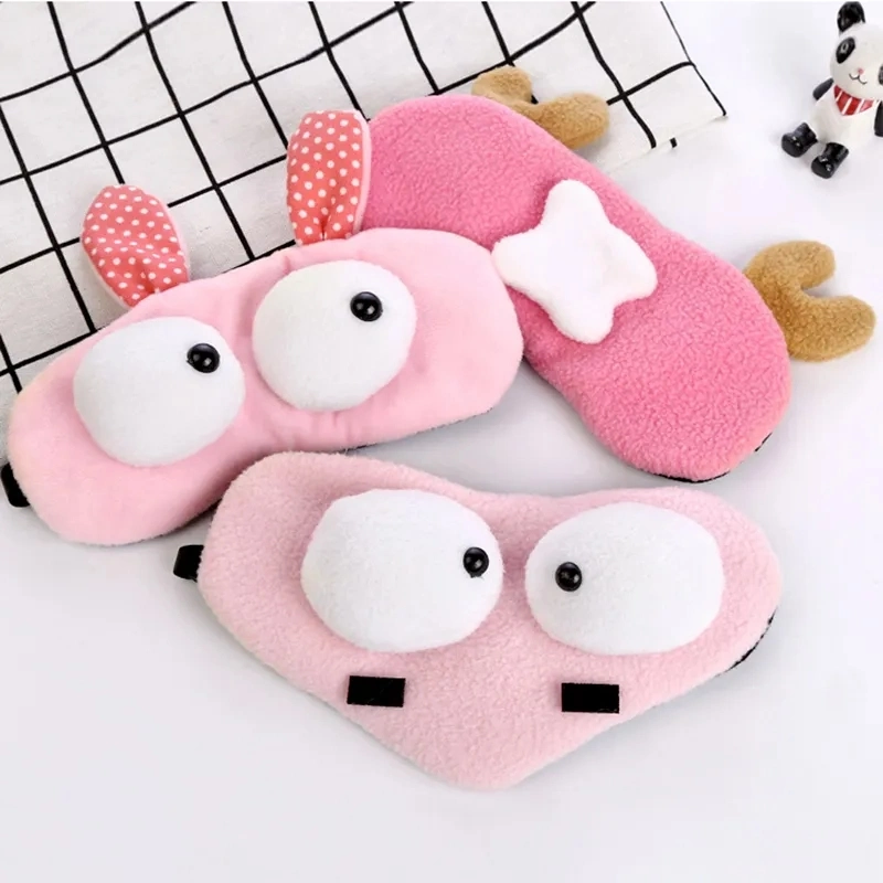 Customized Children Cartoon Printed High Quality Lovely Gel Eye Mask Sleep Mask