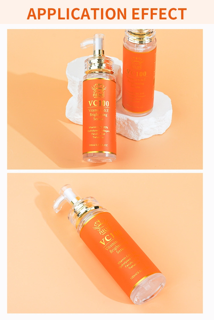 OEM Private Label Skincare Collagen 20% vitamin C Brightening Anti Aging Vitamin C Serum for Face